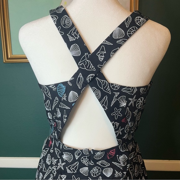 MODCLOTH Seashore Spectacular Fit and Flare Dress NWT - Picture 8 of 9